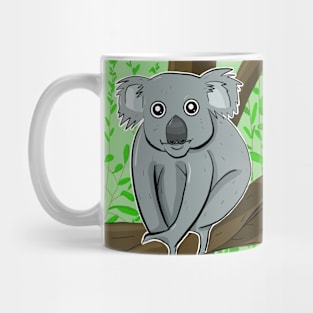 Cute Koala Resting in tree Mug